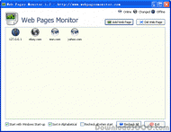 Web Pages Monitor screenshot